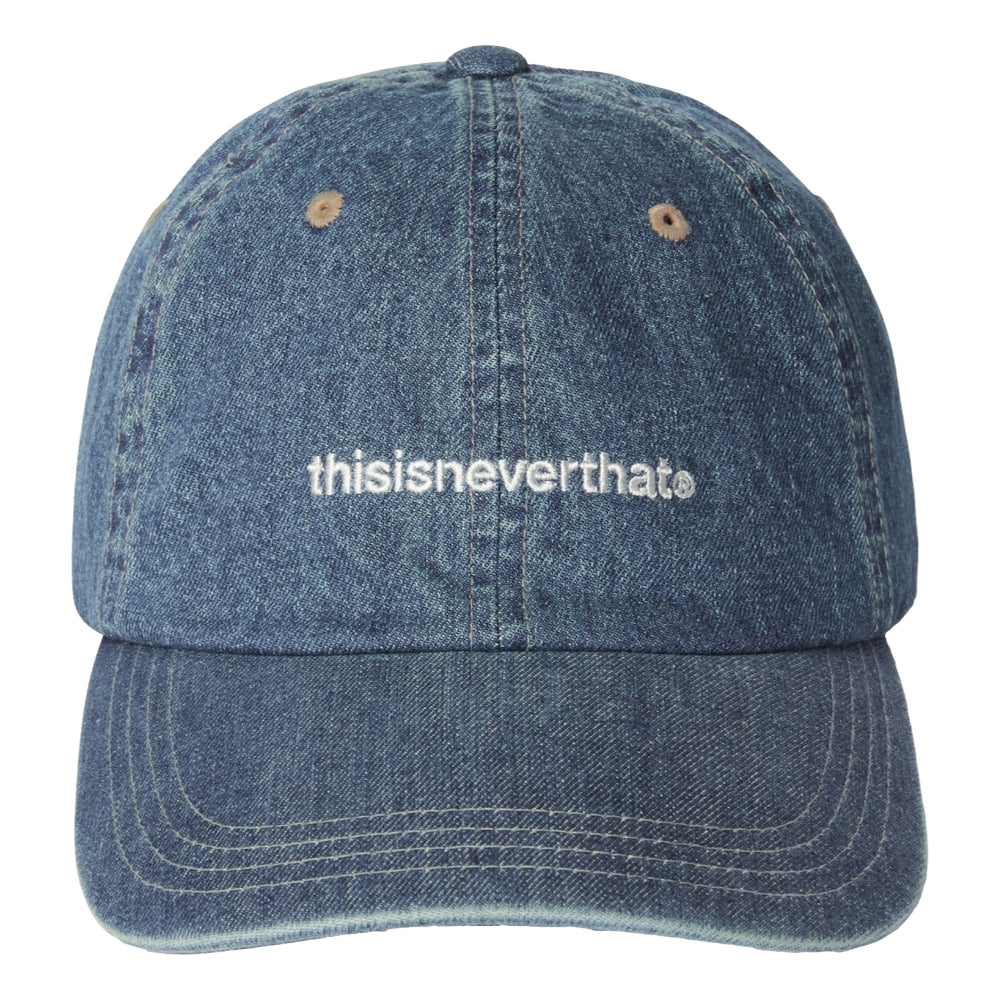 THIS IS NEVER THAT DENIM T-LOGO CAP-WASHED BLUE
