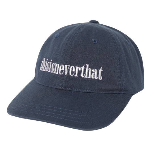 THIS IS NEVER THAT DOUBLE STITCH ONYX CAP-NAVY