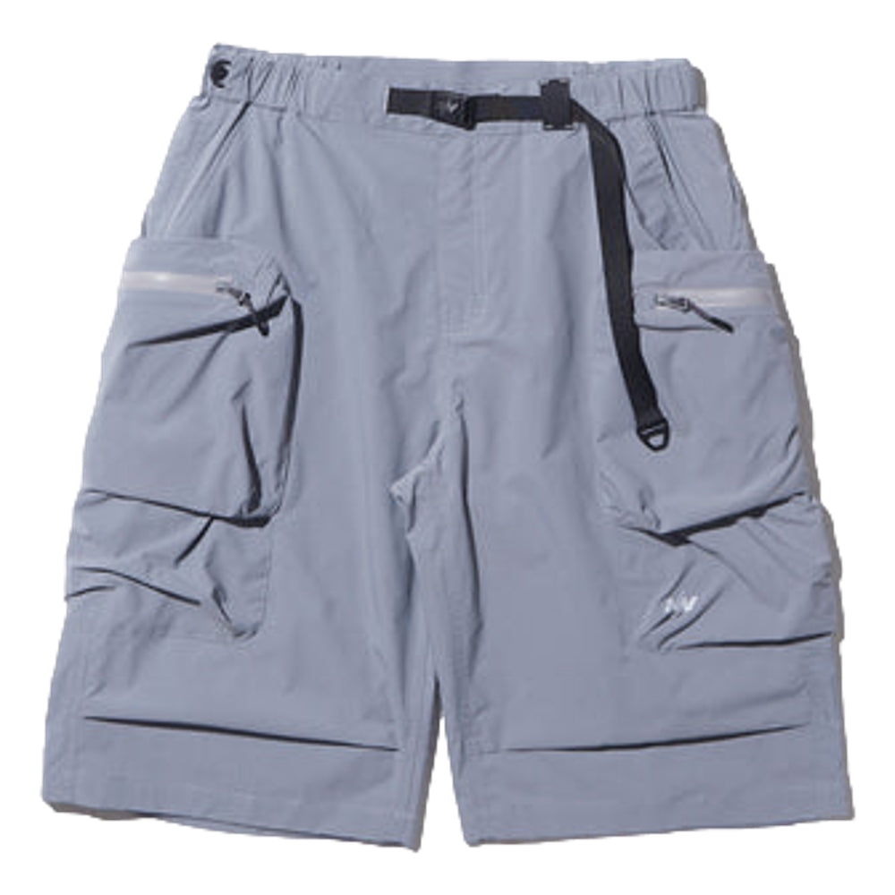 NINE POINT NINE DUO 3D POCKETS CAPRI PANTS-GREY