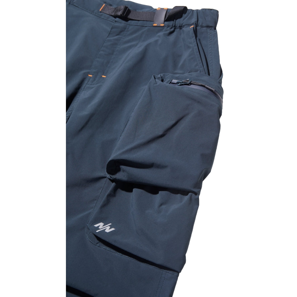 NINE POINT NINE DUO 3D POCKETS CAPRI PANTS-NAVY