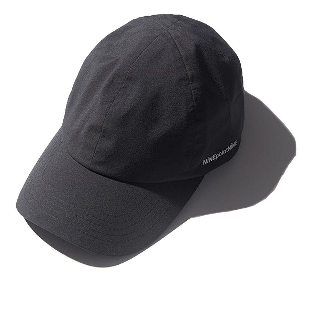 NINE POINT NINE DUO 3L SOFT SHELL SIX PANEL CAP-BLACK