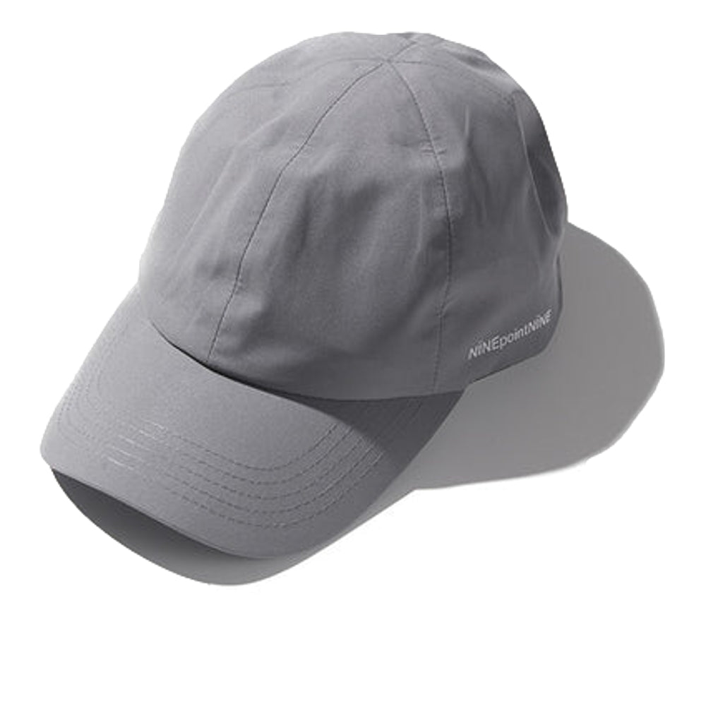 NINE POINT NINE DUO 3L SOFT SHELL SIX PANEL CAP-GREY