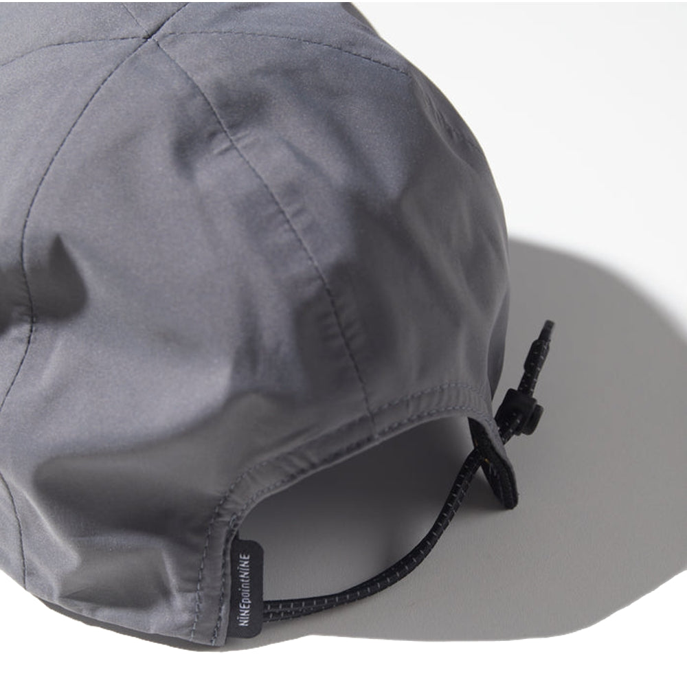 NINE POINT NINE DUO 3L SOFT SHELL SIX PANEL CAP-GREY