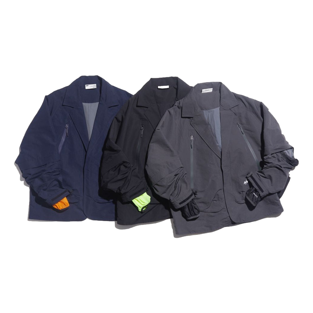 NINE POINT NINE DUO FUNCTIONAL BLAZER-BLACK