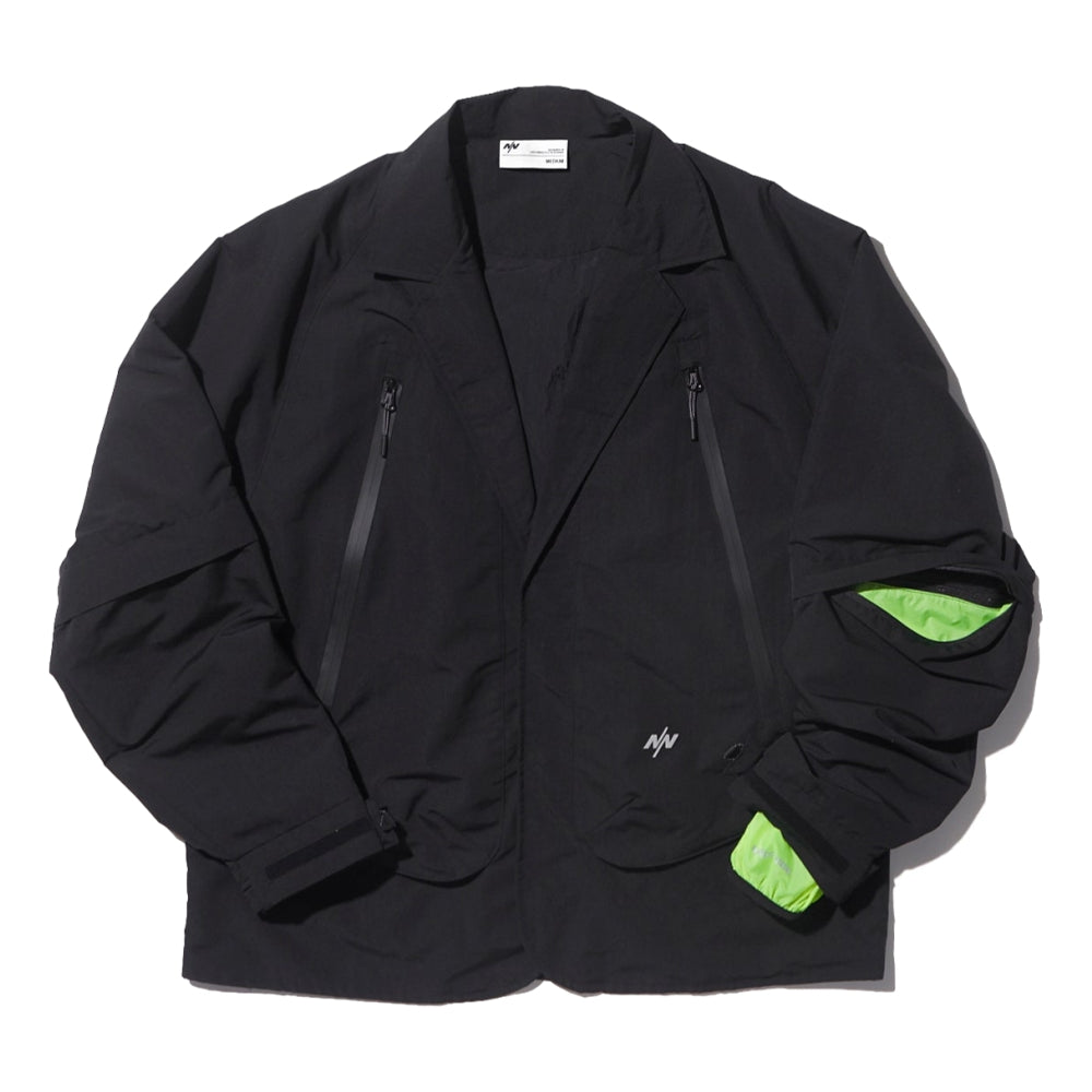 NINE POINT NINE DUO FUNCTIONAL BLAZER-BLACK