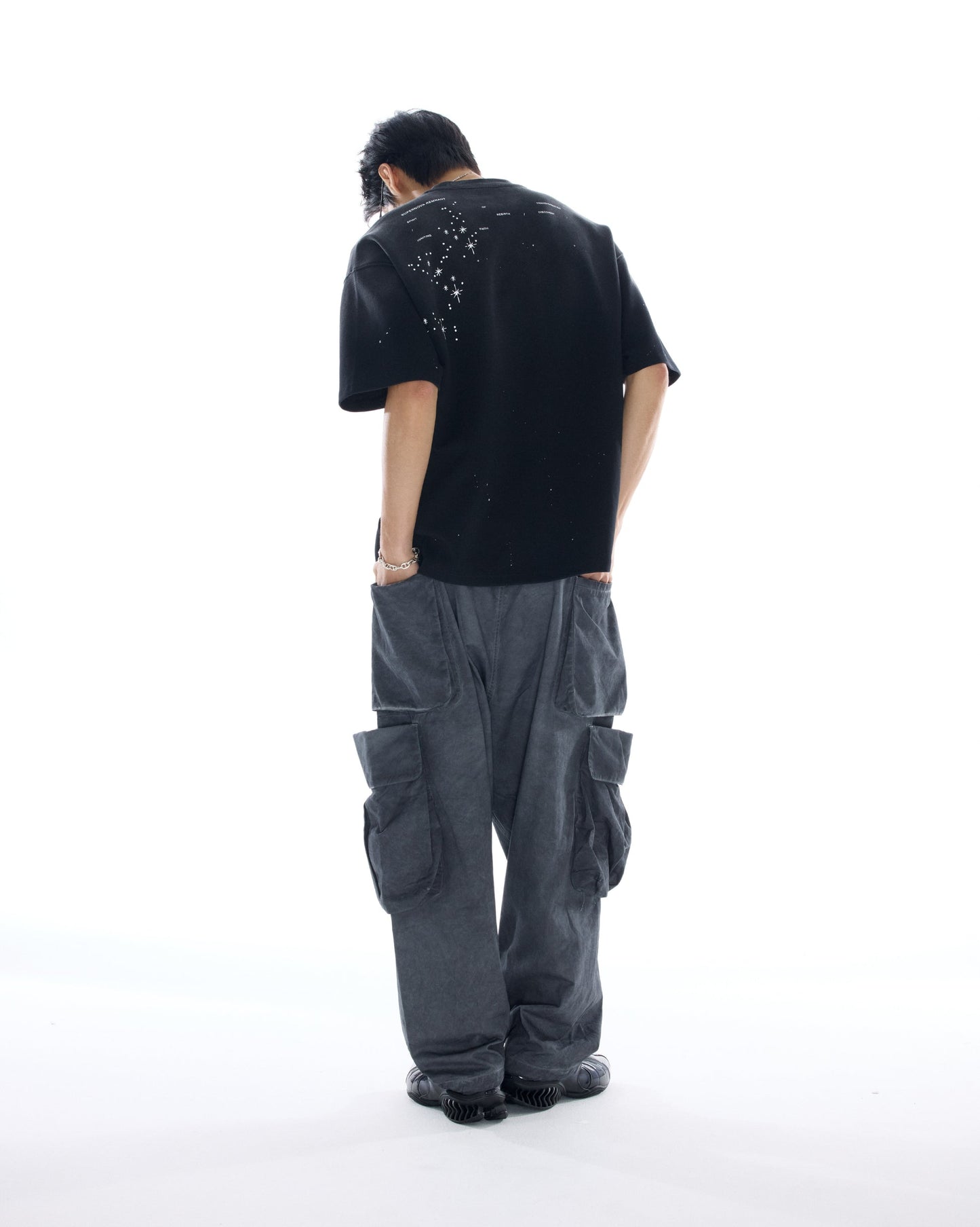 NINE POINT NINE ELEMENT 360 UTILITY PANTS-BLACK