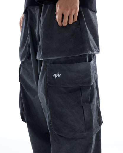NINE POINT NINE ELEMENT 360 UTILITY PANTS-WASH GREY
