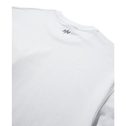 NINE POINT NINE ELEMENT 3D POCKET TEE-OFF WHITE