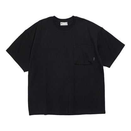 NINE POINT NINE ELEMENT 3D POCKET S/S TEE-BLACK