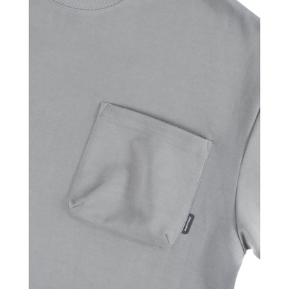 NINE POINT NINE ELEMENT 3D POCKET S/S TEE-GREY