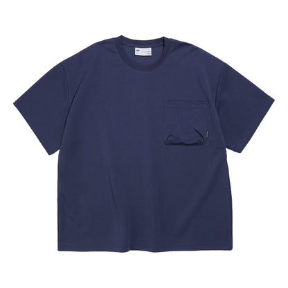 NINE POINT NINE ELEMENT 3D POCKET S/S TEE-NAVY