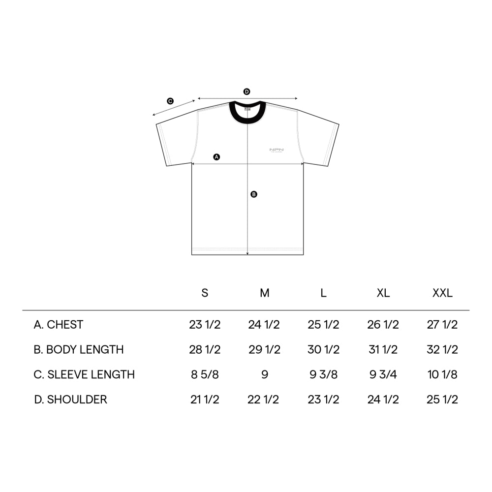NINE POINT NINE ELEMENT 3D POCKET S/S TEE-BLACK