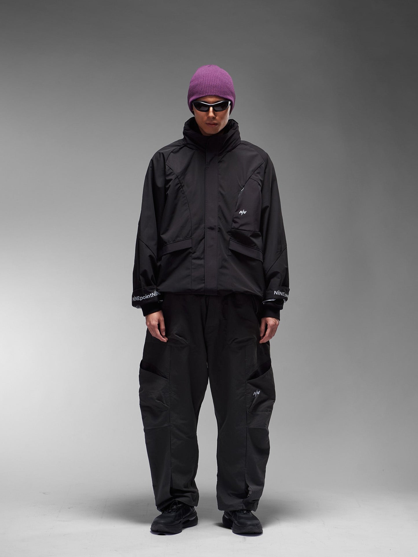 NINE POINT NINE ELEMENT 3L SHELL PARKA-BROWN