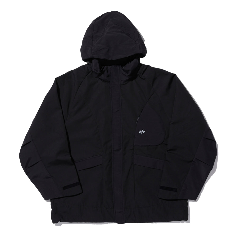 NINE POINT NINE ELEMENT 3L SHELL PARKA-BLACK