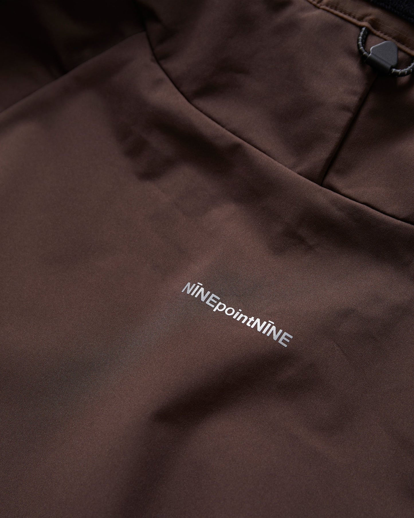 NINE POINT NINE ELEMENT 3L SHELL PARKA-BROWN