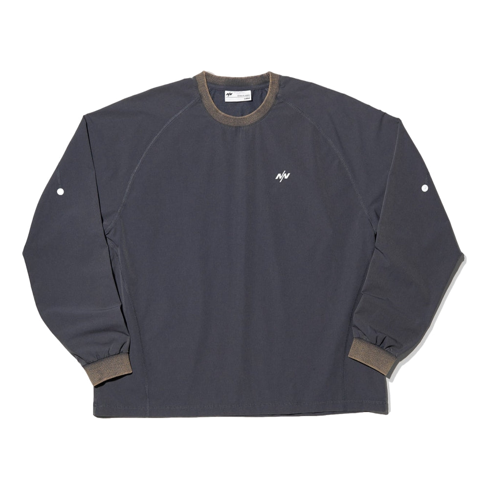 NINE POINT NINE ELEMENT 3M L/S TEE-NAVY