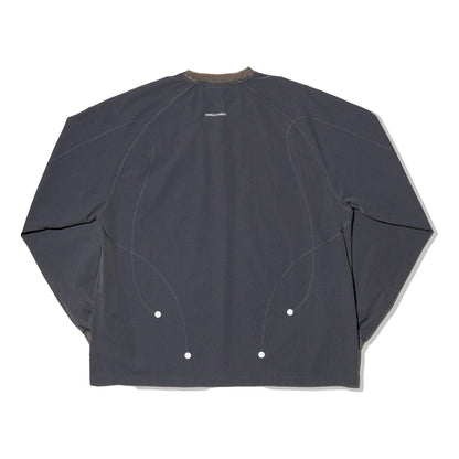 NINE POINT NINE ELEMENT 3M L/S TEE-NAVY