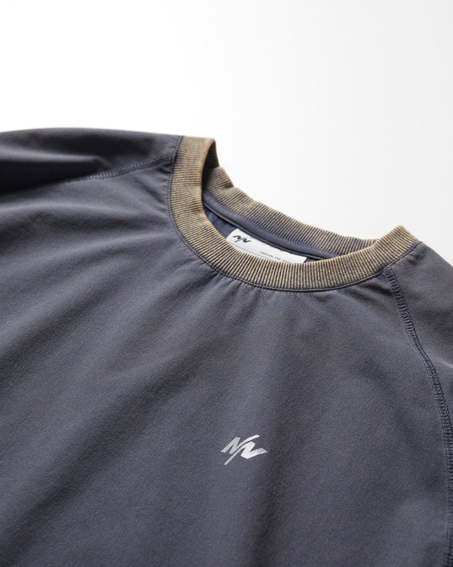 NINE POINT NINE ELEMENT 3M L/S TEE-NAVY