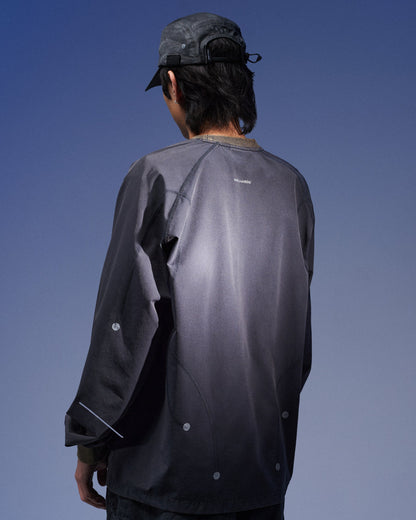 NINE POINT NINE ELEMENT 3M L/S TEE-BLACK