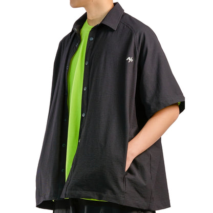 NINE POINT NINE ELEMENT S/S SHIRT-BLACK