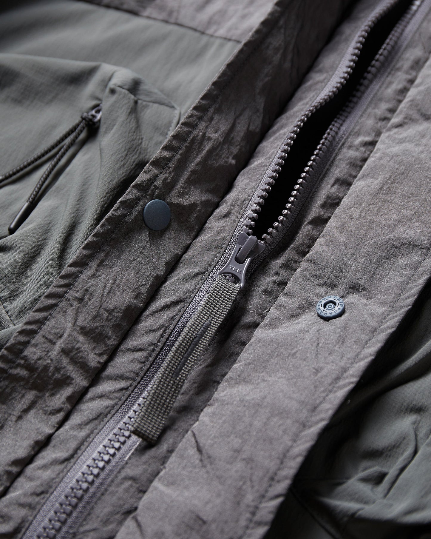 NINE POINT NINE ELEMENT POCKET PARKA JACKET-GREY