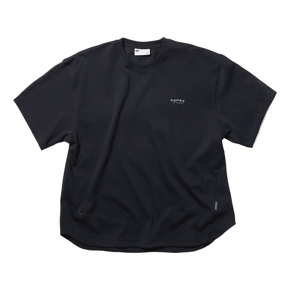 NINE POINT NINE ELEMENT ROUND TEE-BLACK