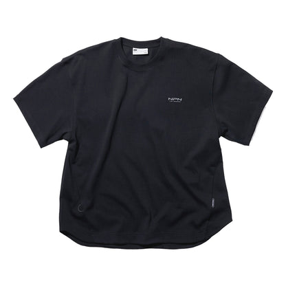 NINE POINT NINE ELEMENT ROUND TEE-BLACK