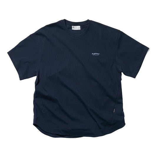 NINE POINT NINE ELEMENT ROUND TEE-NAVY