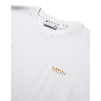 NINE POINT NINE ELEMENT ROUND TEE-OFF WHITE