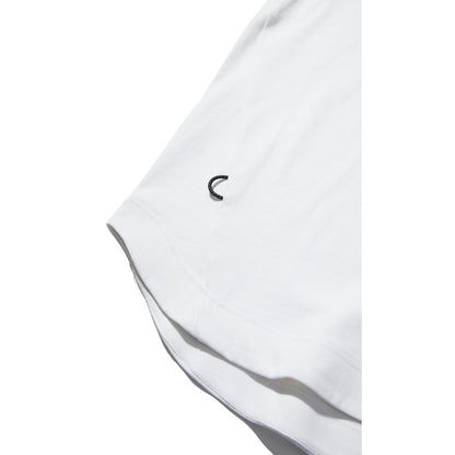 NINE POINT NINE ELEMENT ROUND TEE-OFF WHITE