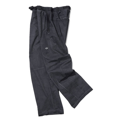 NINE POINT NINE ELEMENT SIDE POCKET ARC PANTS-WASH GREY