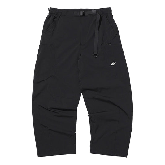 NINE POINT NINE ELEMENT SIDE POCKET ARC PANTS-BLACK