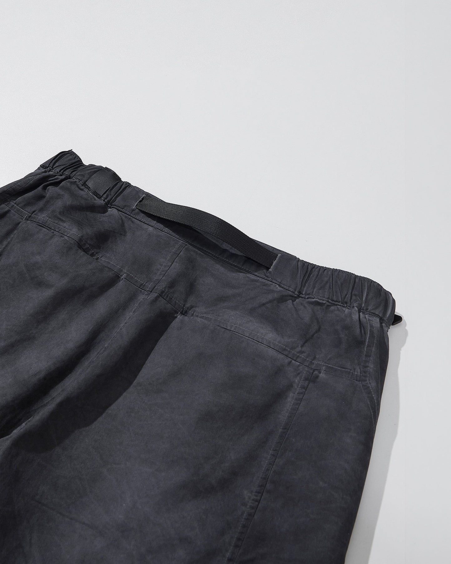 NINE POINT NINE ELEMENT SIDE POCKET ARC PANTS-WASH GREY