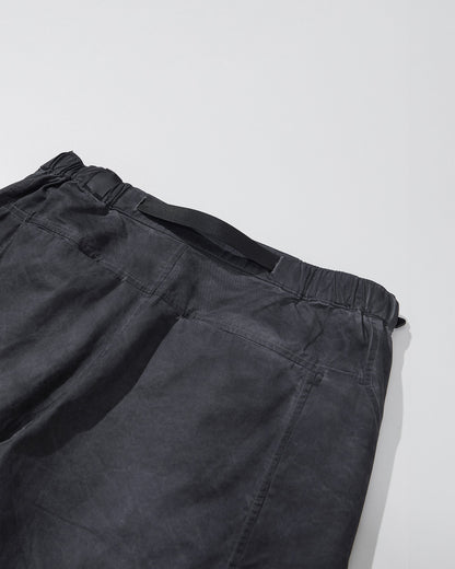 NINE POINT NINE ELEMENT SIDE POCKET ARC PANTS-WASH GREY