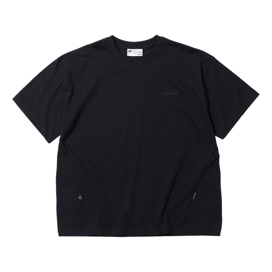 NINE POINT NINE ELEMENT S/S CREW NECK TEE-BLACK