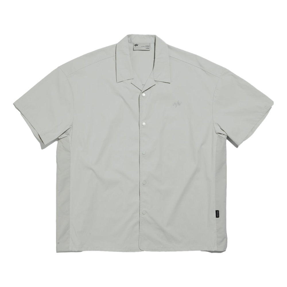 NINE POINT NINE ELEMENT TECH SHIRT-LIGHT GREY
