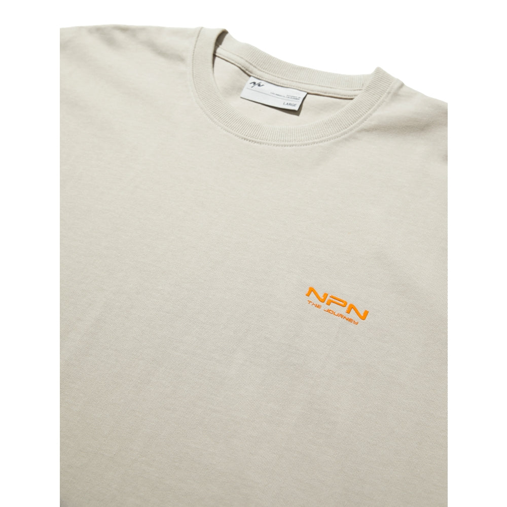 NINE POINT NINE ELEMENT TEE-GREY