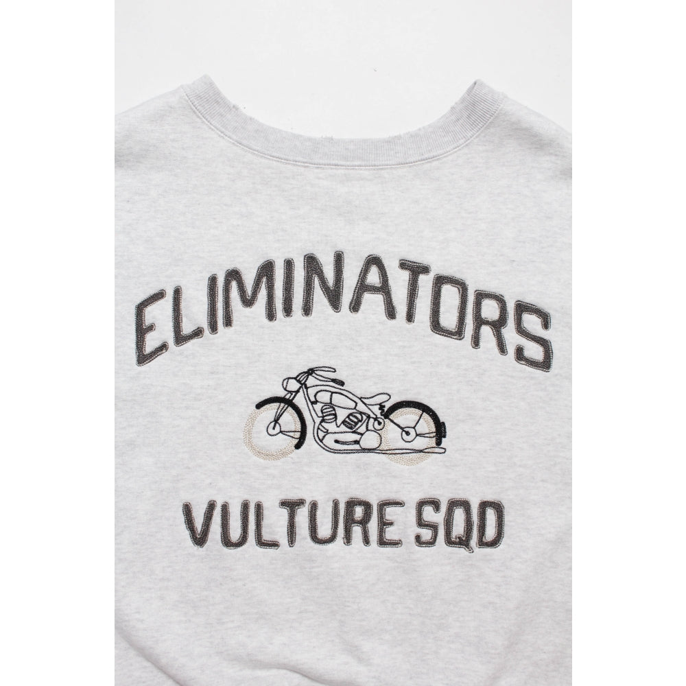 BOWWOW ELIMINATORS SS SWEATSHIRT-GREY