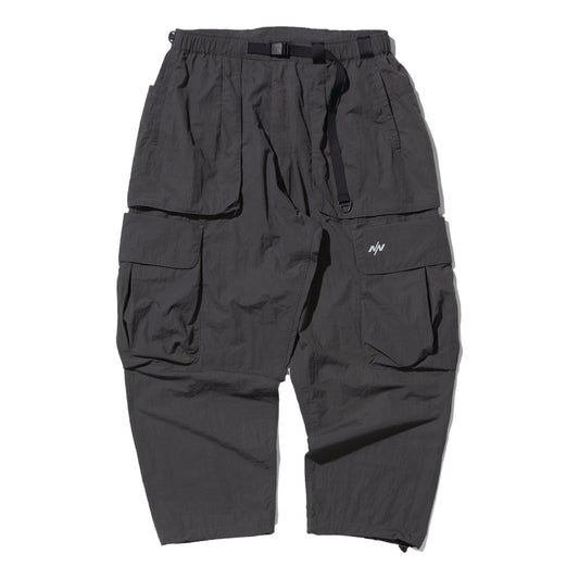 NINE POINT NINE ELLIPS 360 WIDE PANTS-GREY