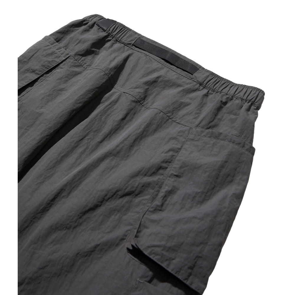 NINE POINT NINE ELLIPS 360 WIDE PANTS-BLACK