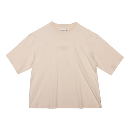 HONOR THE GIFT EMBROIDERY BOX TEE-WHITE