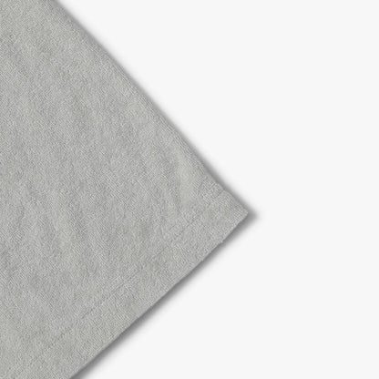 MADNESS EMBROIDERY CVC TERRY TEE-LIGHT GREY