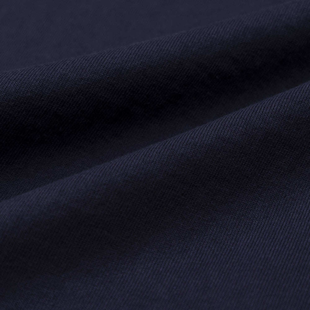 MADNESS EMBROIDERY PRINT TEE-NAVY