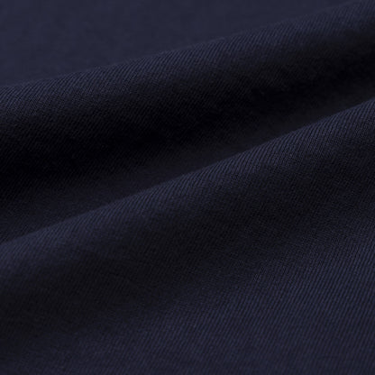 MADNESS EMBROIDERY PRINT TEE-NAVY
