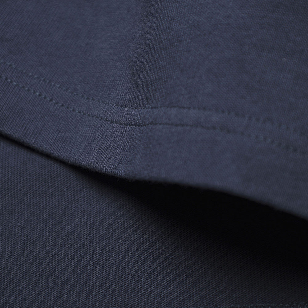 MADNESS EMBROIDERY TEE-NAVY