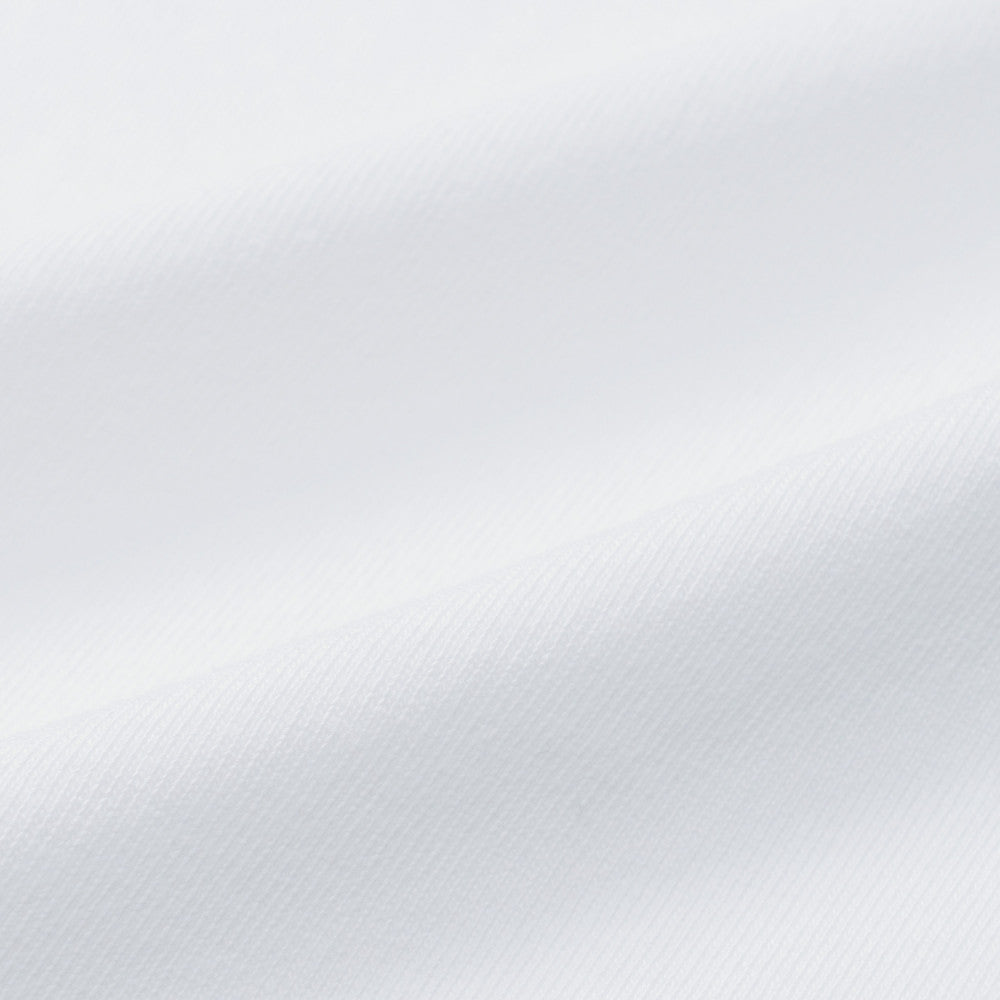 MADNESS EMBROIDERY TEE-WHITE