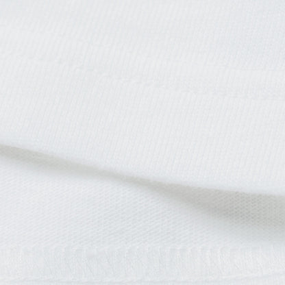 MADNESS EMBROIDERY TEE-WHITE