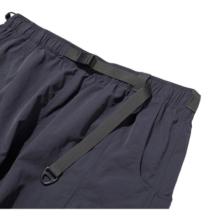 NINE POINT NINE ESCAPE 3D POCKET SHORTS-DARK GREY