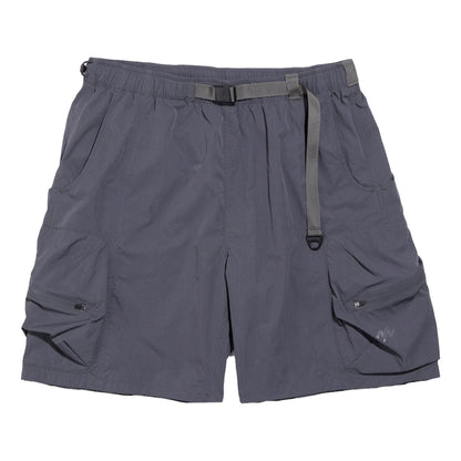 NINE POINT NINE ESCAPE 3D POCKET SHORTS-DARK GREY