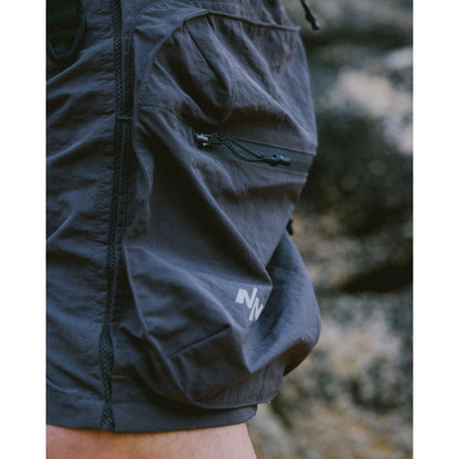 NINE POINT NINE ESCAPE BREATHE SHORTS-BLACK
